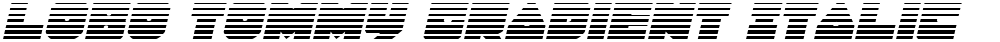 Lobo Tommy Gradient Italic
