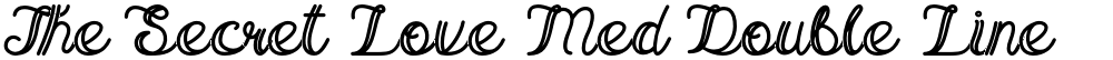 The Secret Love Med Double Line