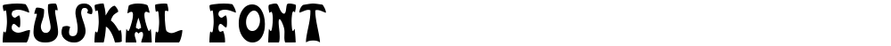 Euskal Font