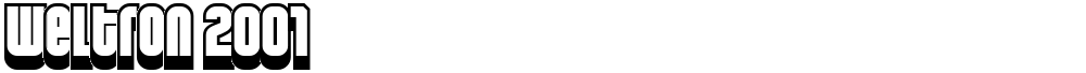 Weltron 2001