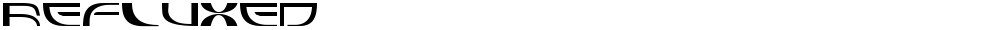 Refluxed