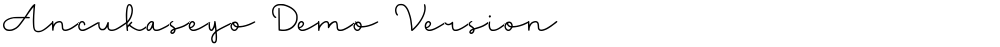 Ancukaseyo Demo Version