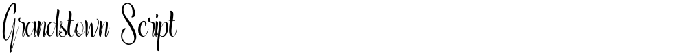 Grandstown Script
