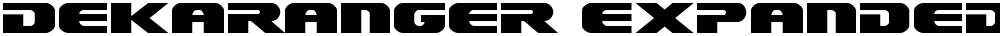 Dekaranger Expanded