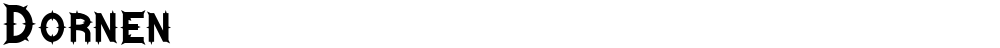 Dornen