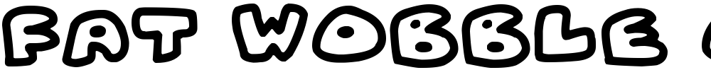 Fat Wobble Outlines