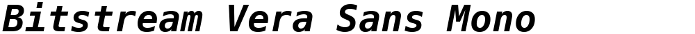 Bitstream Vera Sans Mono
