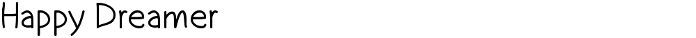 Happy Dreamer