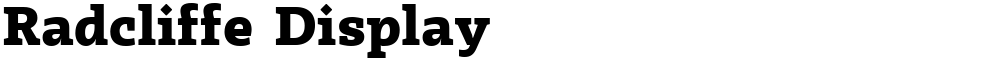 Radcliffe Display