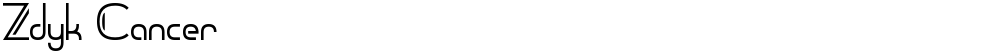 Zdyk Cancer