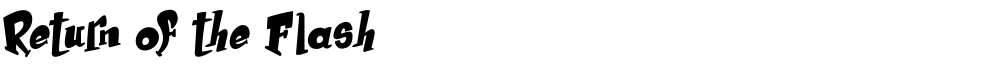 Return of the Flash