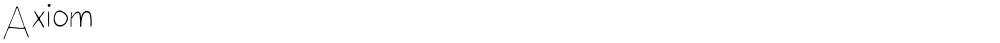Axiom
