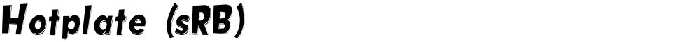 Hotplate (sRB)