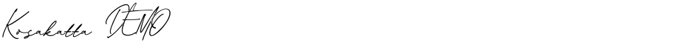 Kosakatta DEMO