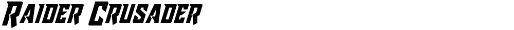 Raider Crusader