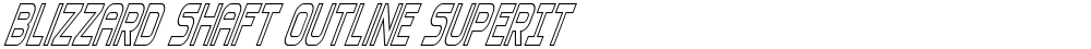 Blizzard Shaft Outline SuperIt