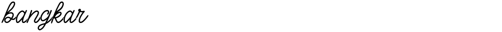 bangkar