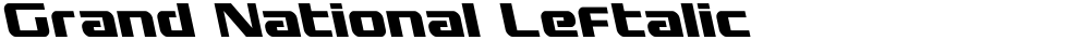 Grand National Leftalic
