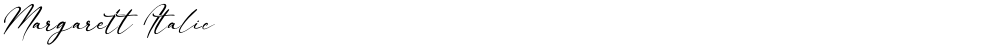Margarett Italic