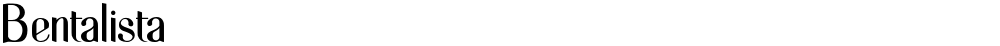 Bentalista
