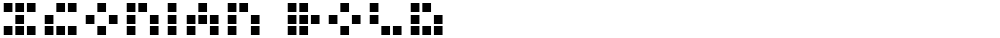 Iconian Bold