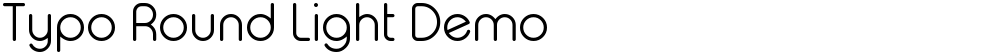 Typo Round Light Demo