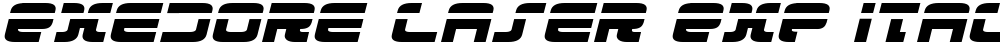 Exedore Laser Exp Italic