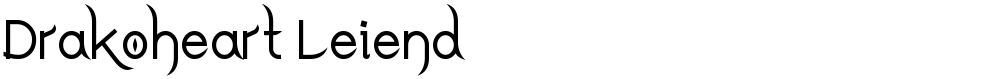 Drakoheart Leiend