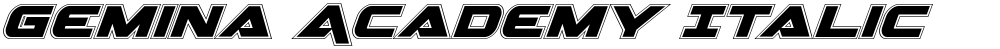 Gemina Academy Italic
