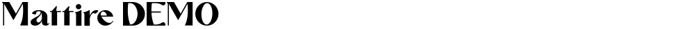 Mattire DEMO