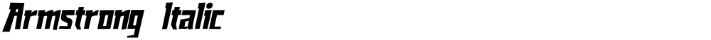 Armstrong Italic