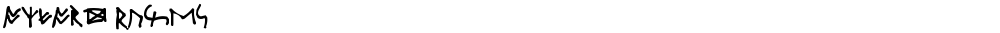 Oxford Runes