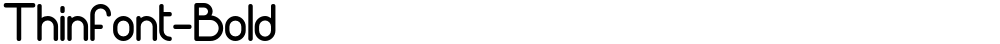 Thinfont-Bold