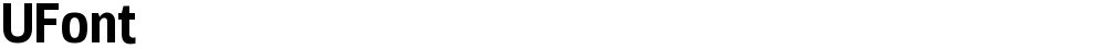 UFont