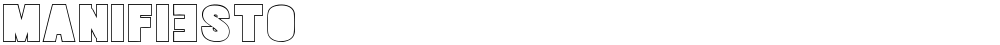 MANIFIESTO