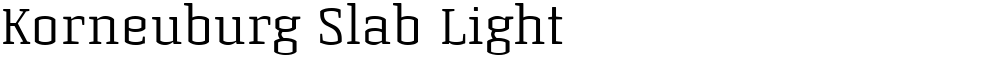 Korneuburg Slab Light
