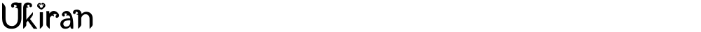 Ukiran