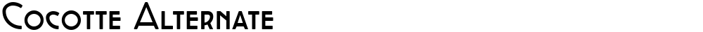 Cocotte Alternate