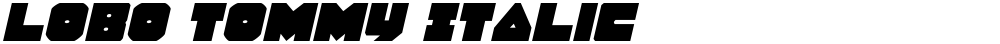 Lobo Tommy Italic