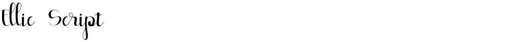Ellic Script