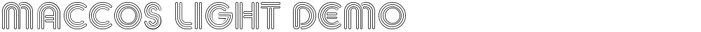 MACCOS LIGHT Demo