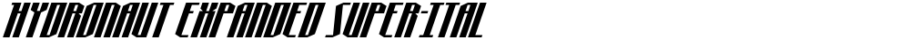 Hydronaut Expanded Super-Ital