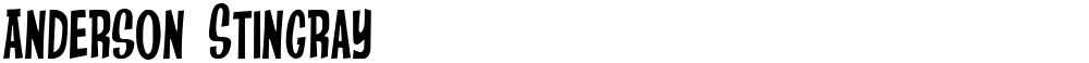 Anderson Stingray