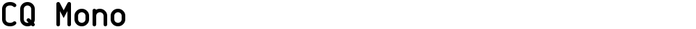 CQ Mono