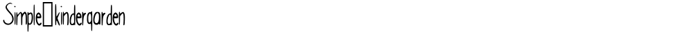 Simple_kindergarden