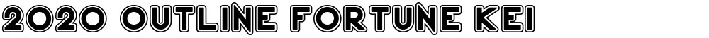 2020 Outline Fortune Kei