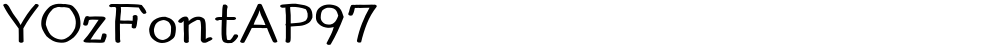 YOzFontAP97