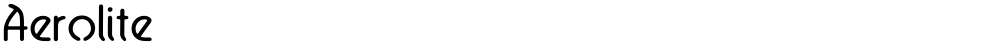 Aerolite