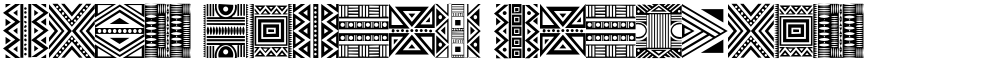 Haus Ethnik Dingbats