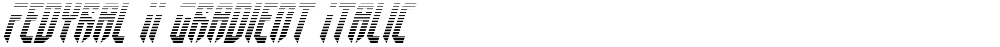 Fedyral II Gradient Italic